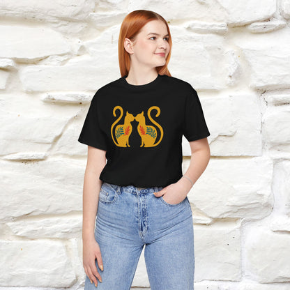 ''Power'' | Cat T-Shirt Front and Back Design | Nunu&Miao Studio