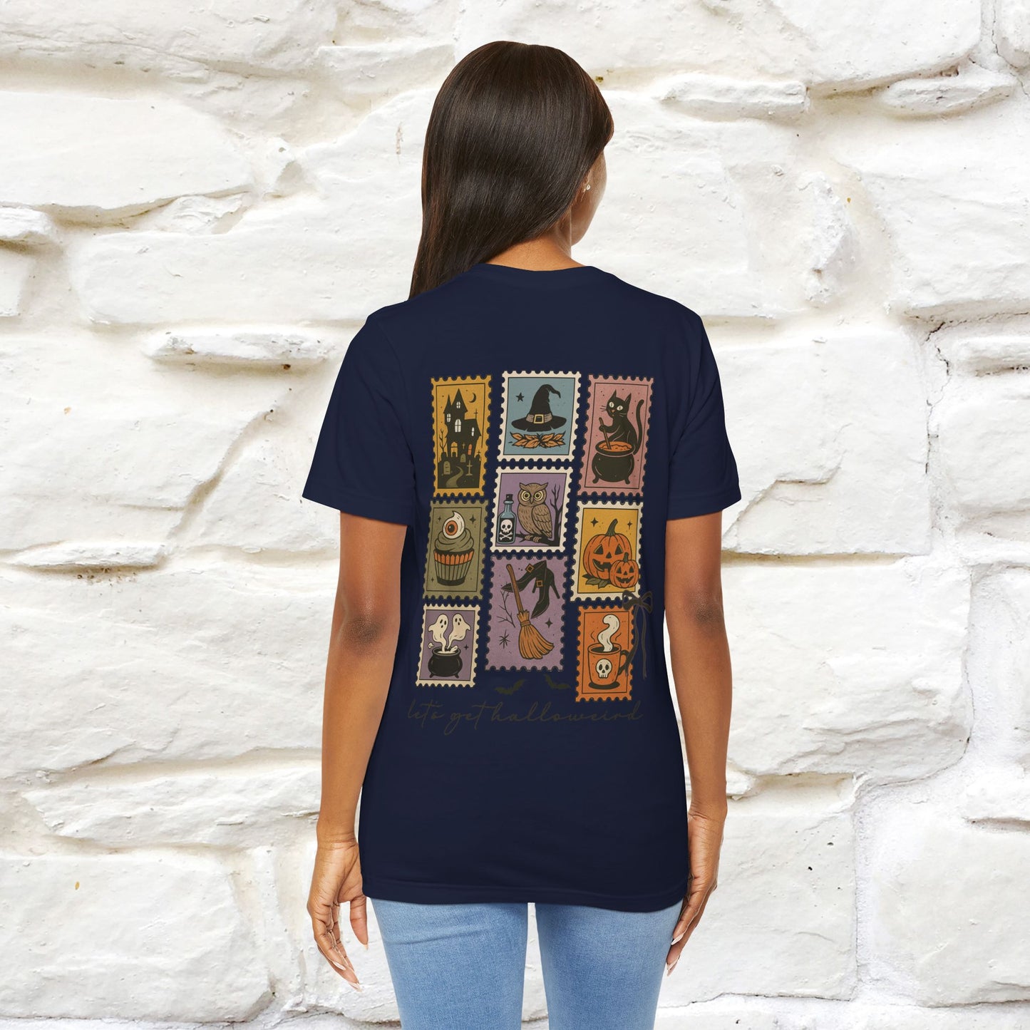 "Let-s Get Halloweeind" Hakkoween Cat T-shirt |Nunu&Miao Studio