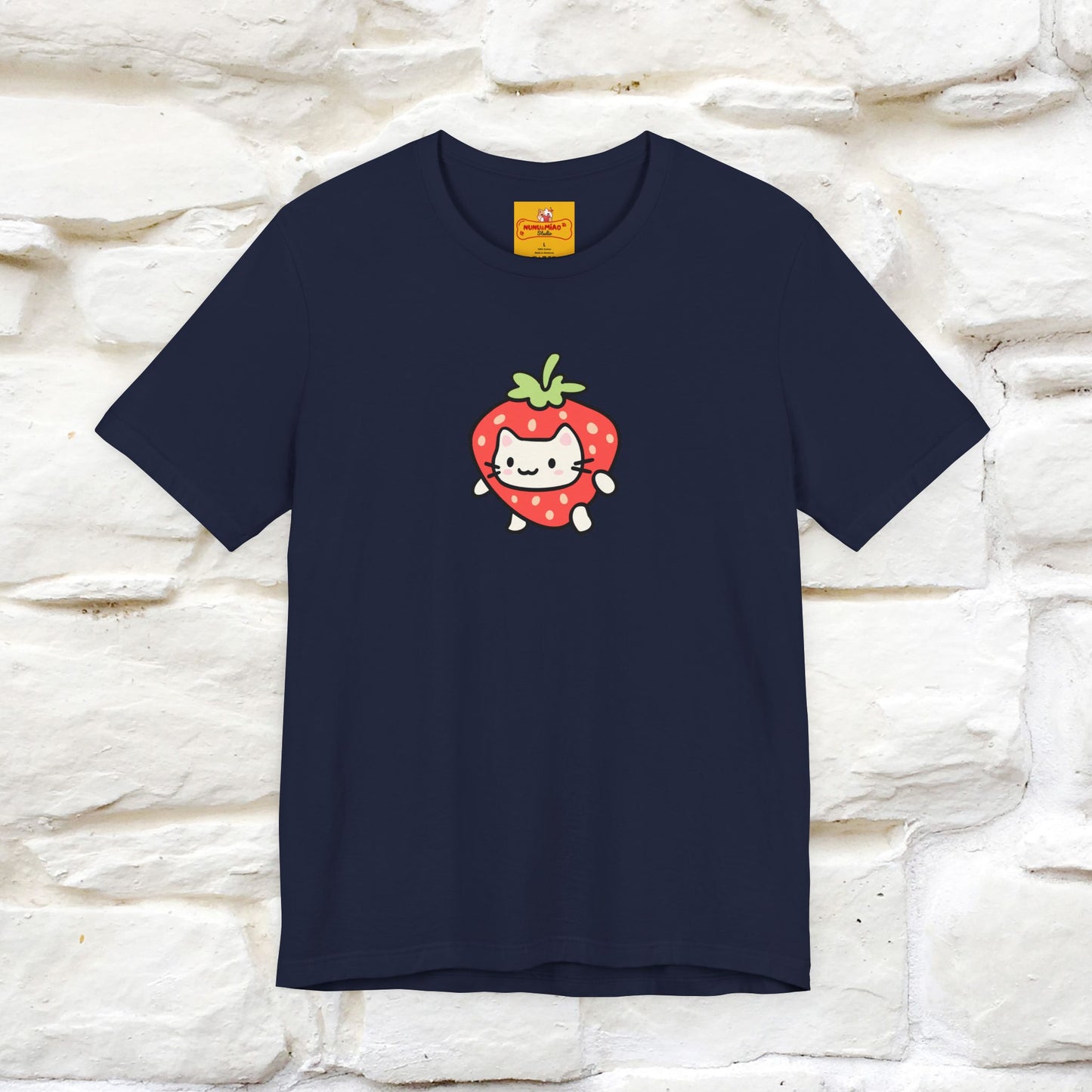 "Dream Without Fear And Love Without Limits'' Cat T-Shirt | Front & Back Design | Nunu&Miao Studio