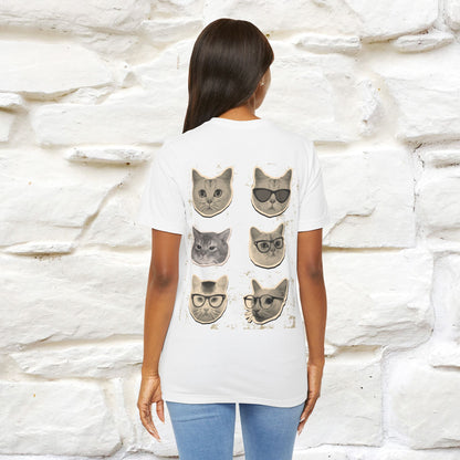 ''Vintage Cat''  Cat T-Shirt | Nunu&Miao Studio