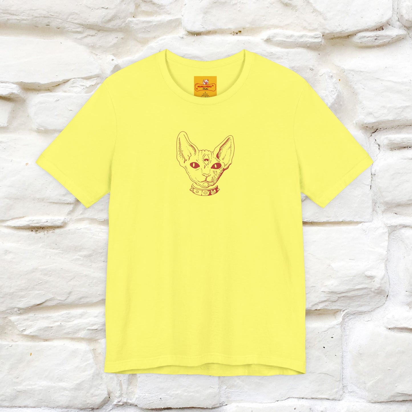 ''Illusion'' Cat T-Shirt Front and Back Design | Nunu&Miao Studio