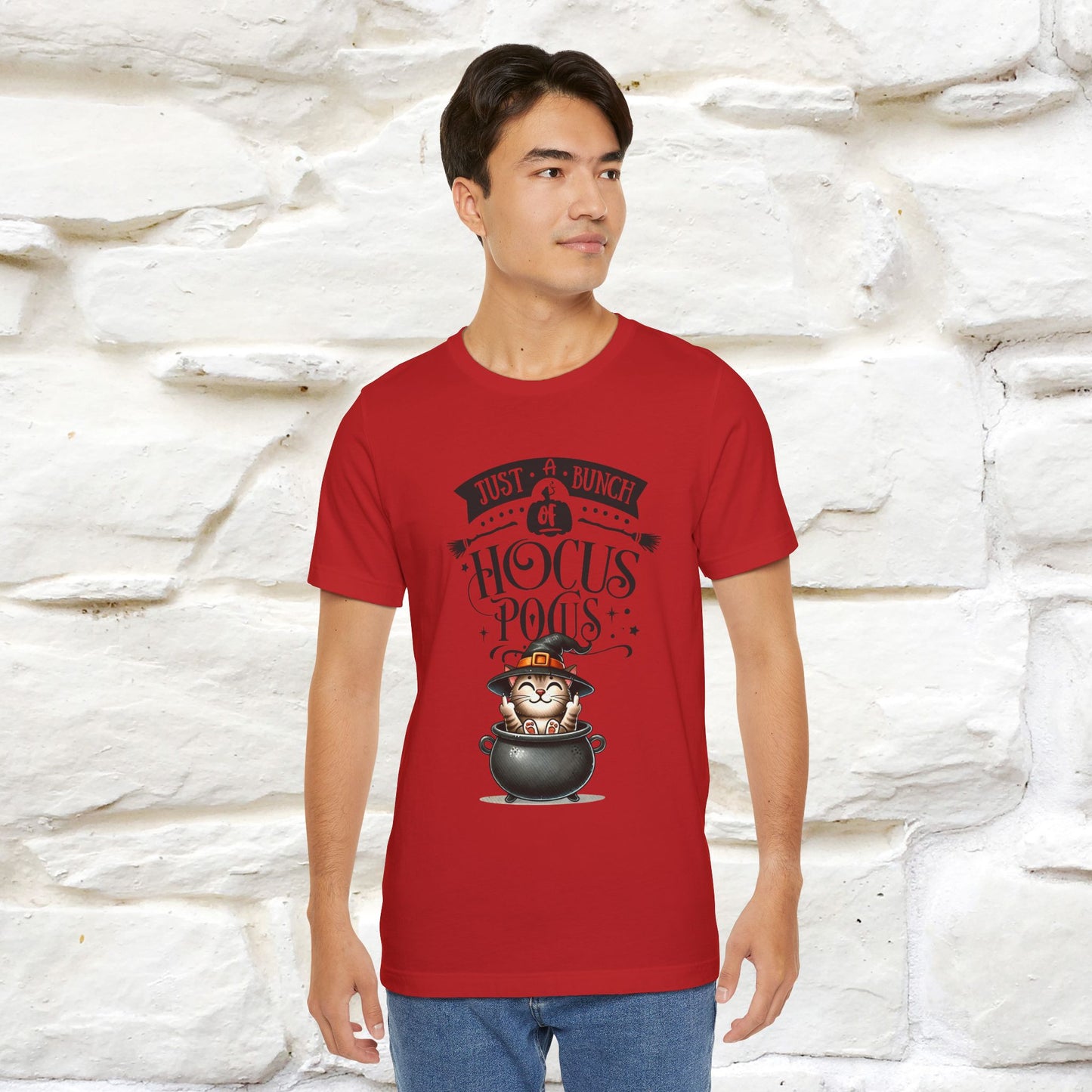 "Just A Bunch Of Hocus Pocus" Cat  T-shirt |Nunu&Miao Studio