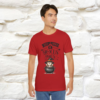 "Just A Bunch Of Hocus Pocus" Cat  T-shirt |Nunu&Miao Studio