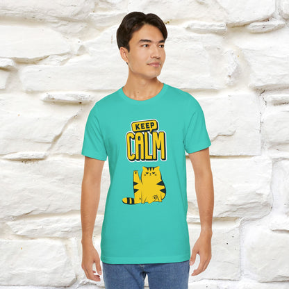 "Keep..."  | Cat T-Shirt  | Nunu&Miao Studio