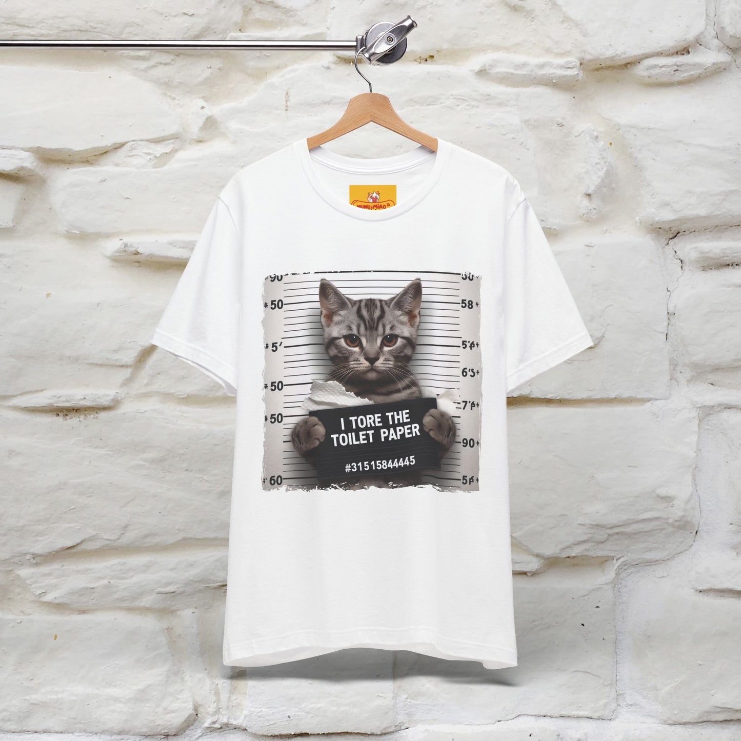 ''I Tore The Toilet Paper'' | Funny Cat T-Shirt | Nunu&Miao Studio