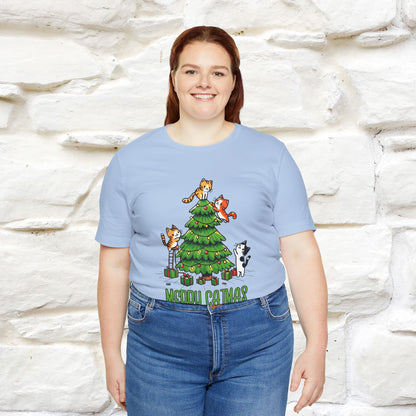 ''Merry Catmas'' | Cattitude Christmas Tee| Nunu&Miao Studio - Nunu&Miao Studio