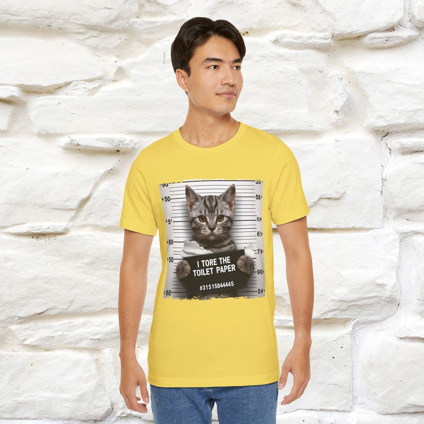 ''I Tore The Toilet Paper'' | Funny Cat T-Shirt | Nunu&Miao Studio