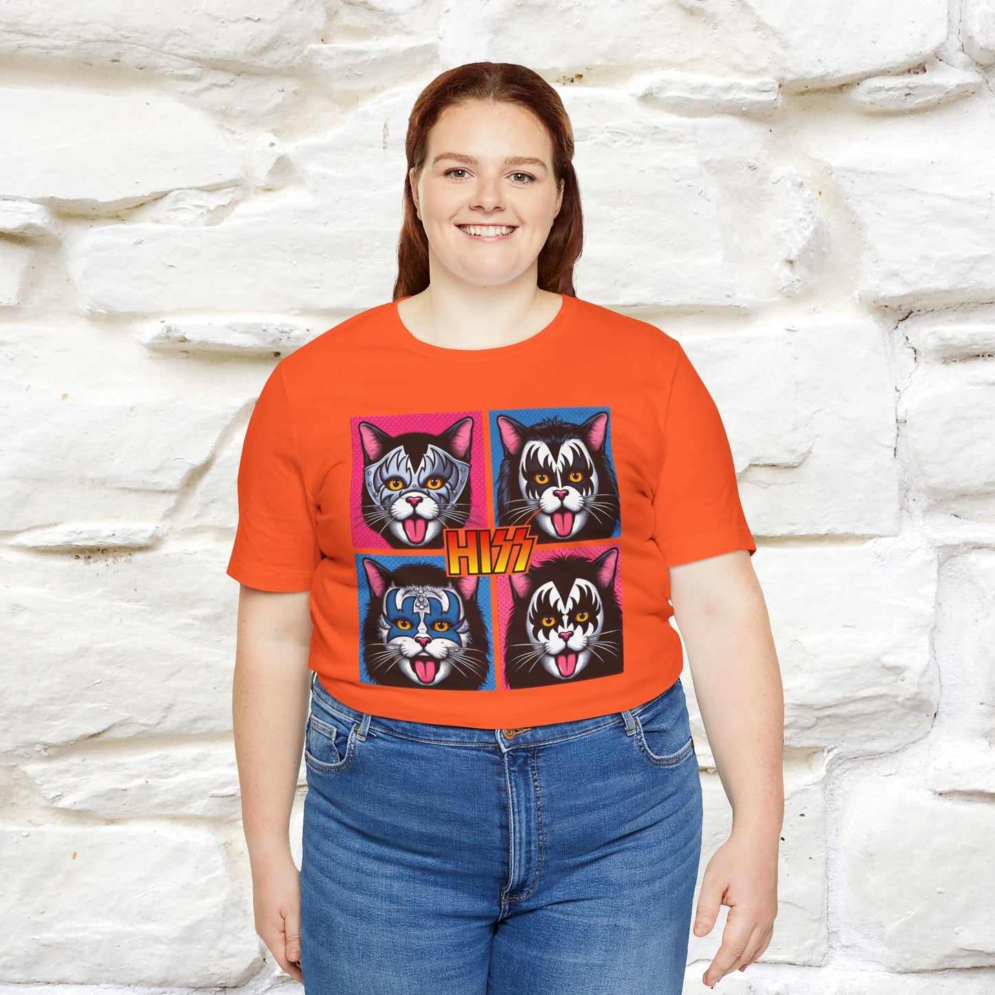 Hiss T-Shirt | Playful Cat Lover Tee for Men & Women | 100% Cotton*