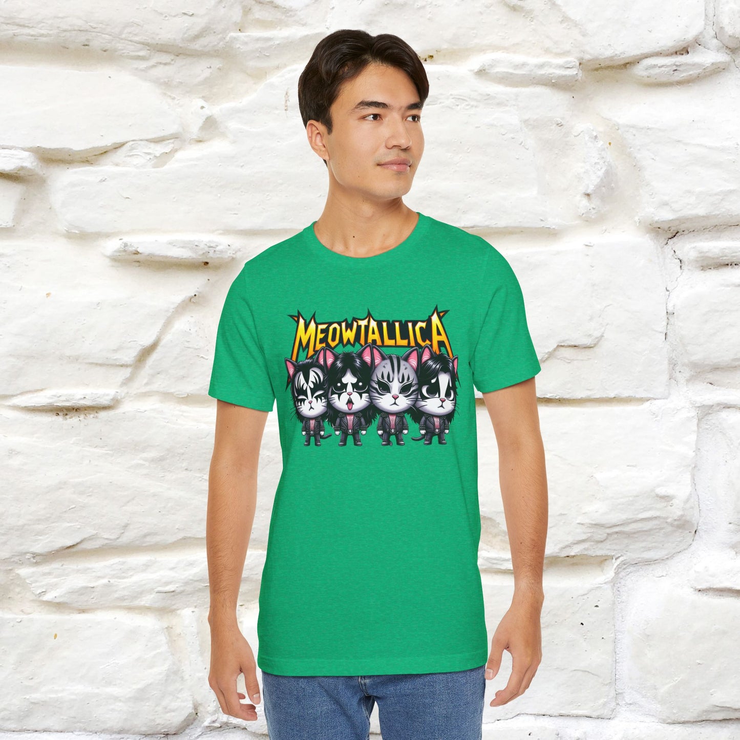 Meowtallica T-Shirt | Rock-Inspired Cat Tee for Men & Women | 100% Cotton*