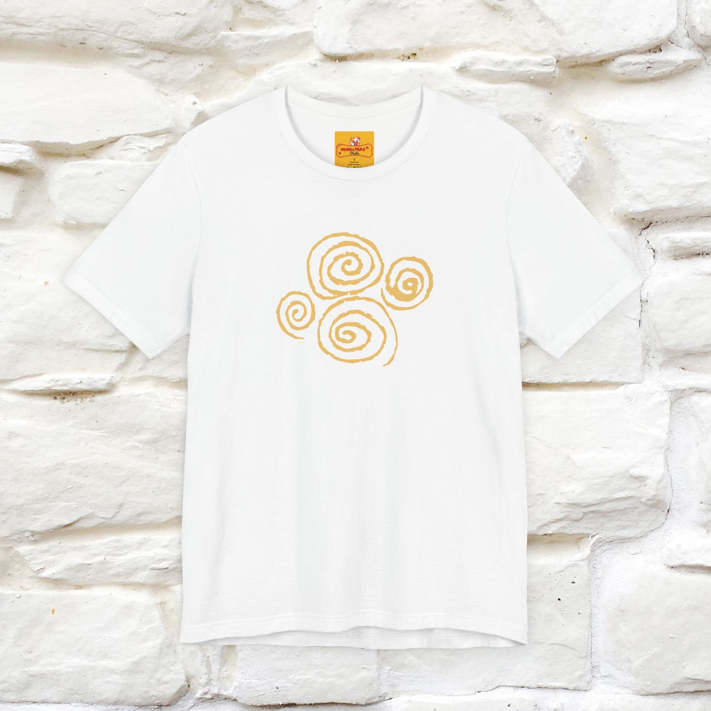 "Mandala Cat'' Cat T-Shirt Front and Back Design | Nunu&Miao Studio