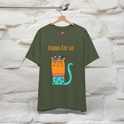 "Furida Cat-Lo'' Cat T-Shirt for Men & Women | 100% Cotton*🐾