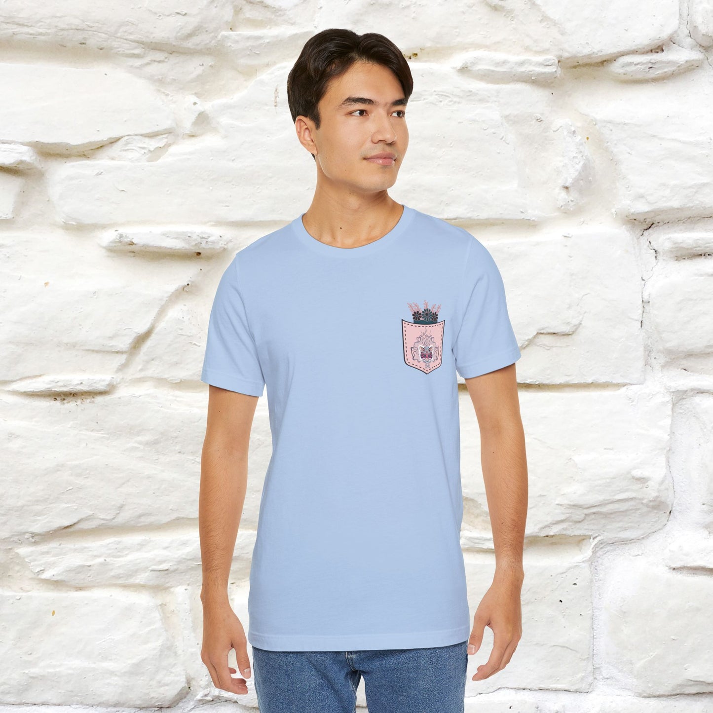 ''Air Fire Cat'' | Cat T-Shirt Front and Back Design | Nunu&Miao Studio
