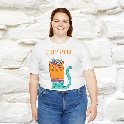 "Furida Cat-Lo'' Cat T-Shirt for Men & Women | 100% Cotton*🐾