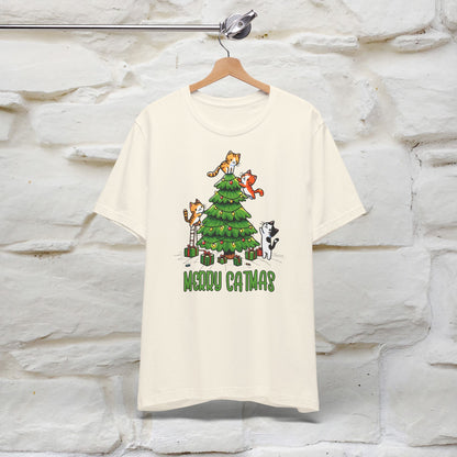 Merry Catmas | Cattitude Christmas Shirt for Men & Women | 100% Cotton*