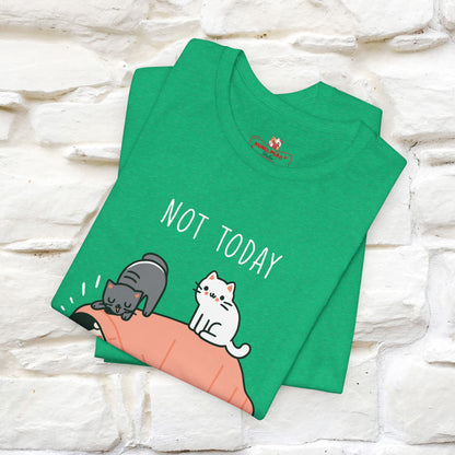 "Not Today" Cat T-shirt for Men & Women| 100% Cotton* 🐾