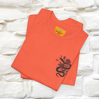 "The Rose and The Snake " Halloween T-shirt |Nunu&Miao Studio