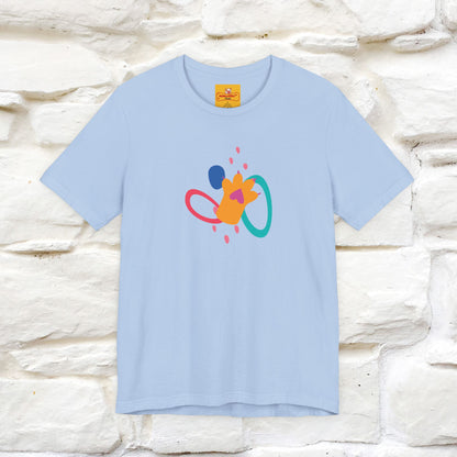''The Power Of Meow'' Cat T-Shirt Front and Back Design | Nunu&Miao Studio