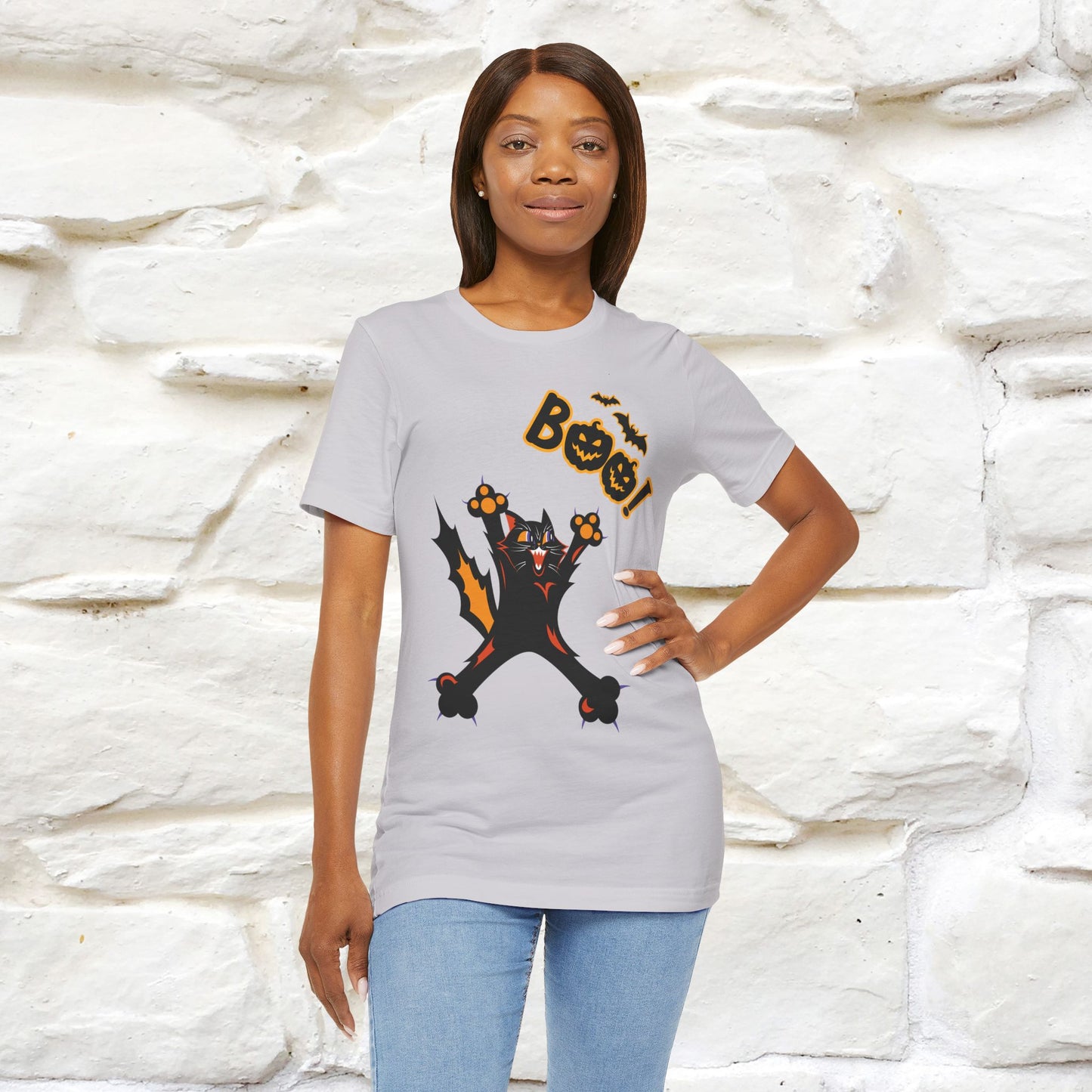 "Boo" Cat  T-shirt |Nunu&Miao Studio