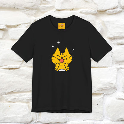 ""It's A Good Day" Cat T-Shirt| Front & Back Design | Nunu&Miao Studio