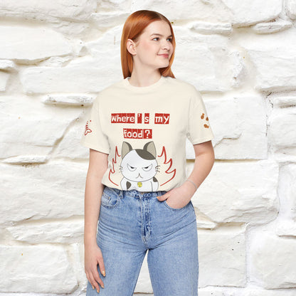 ''Where Is My ....?"  Cat T-shirt| Nunu&Miao Studio