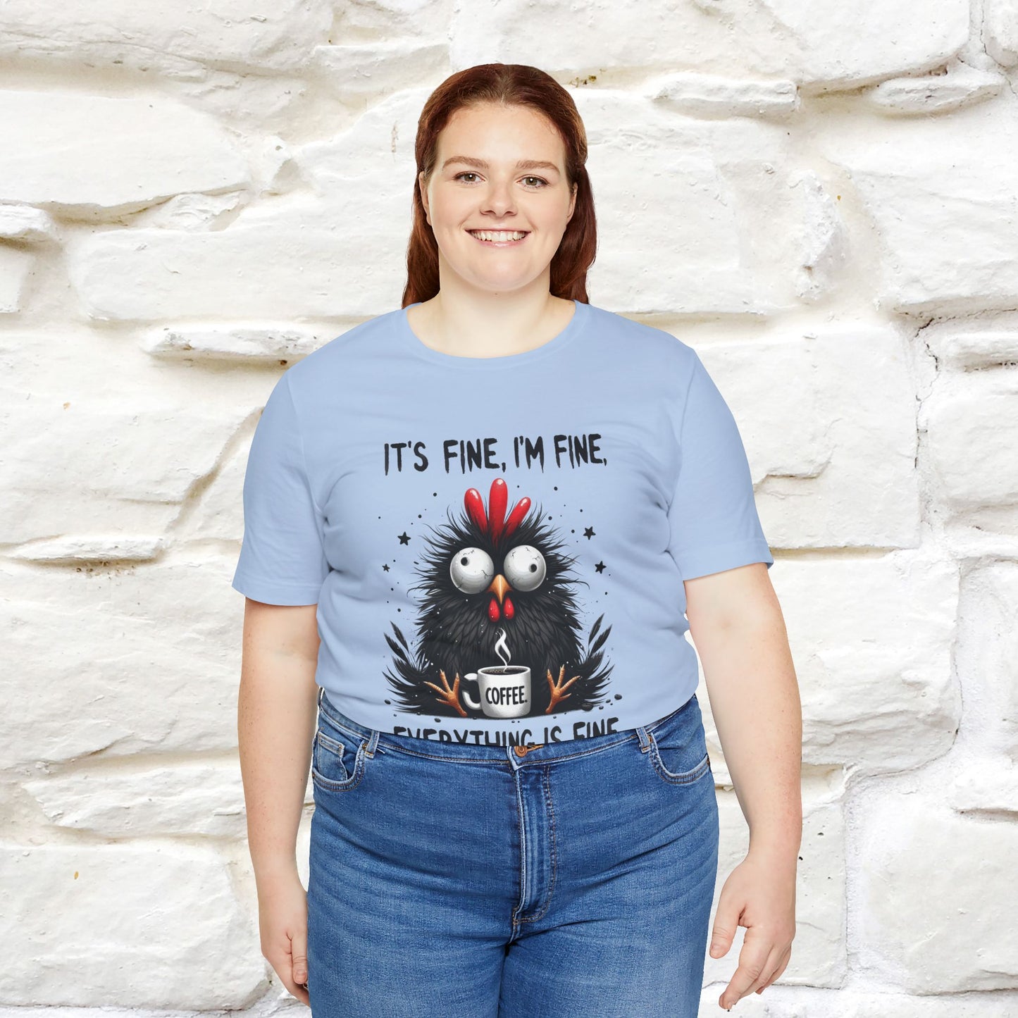 "Everything Is Fine" |Funny T-Shirt | Nunu&Miao Studio