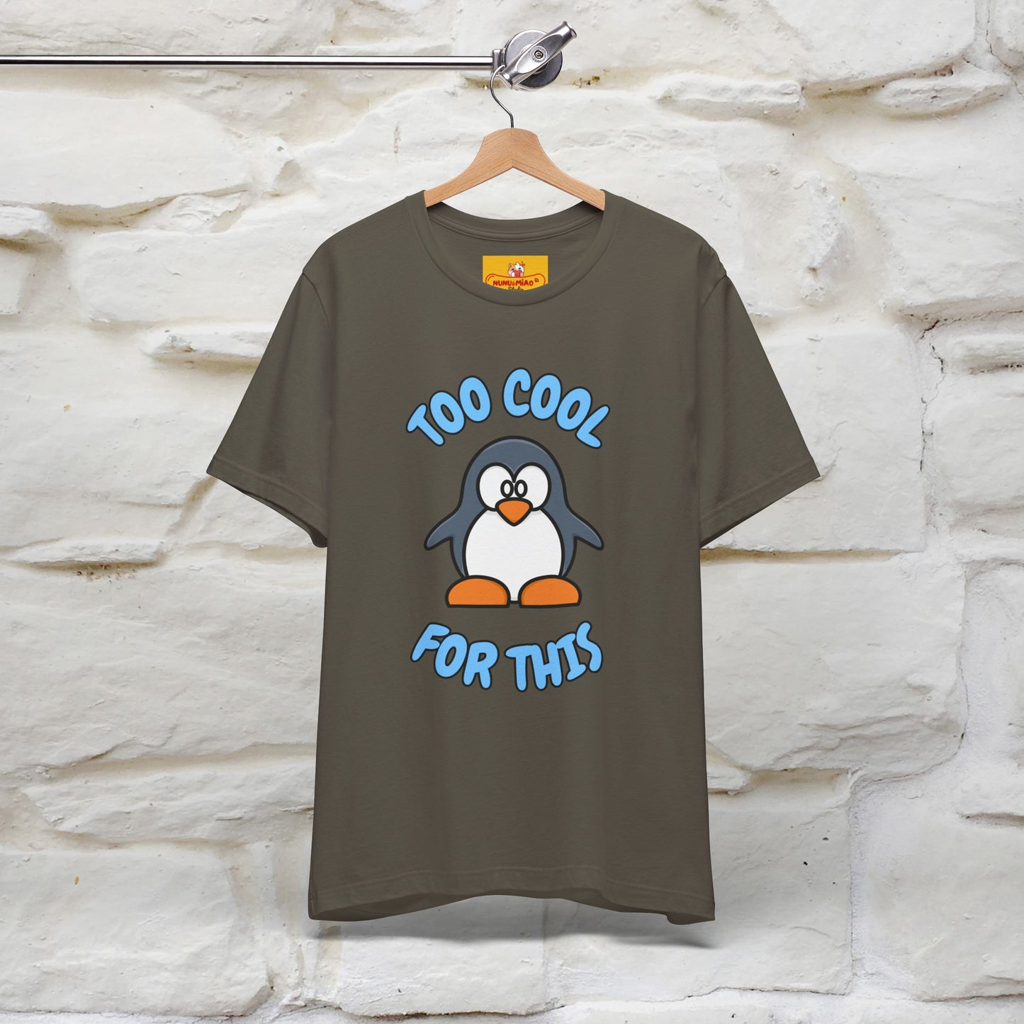 ''Too Cool For This" |Cat T-Shirt | Nunu&Miao Studio