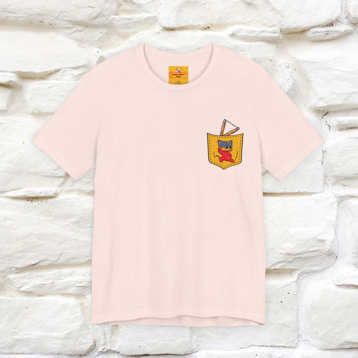 "Be Like Water: Cattitude Master | Cat T-Shirt |Nunu&Miao Studio