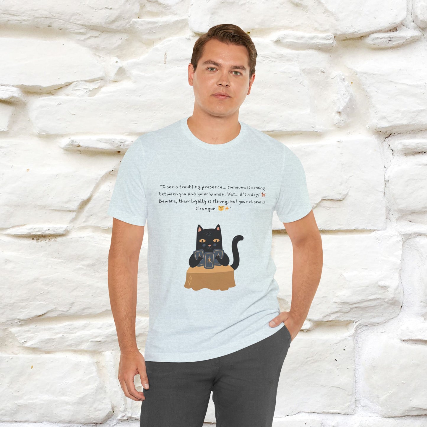 "The Cat's Tarot: Secrets Revealed" Cat T-Shirt for Men & Women | 100% Cotton*