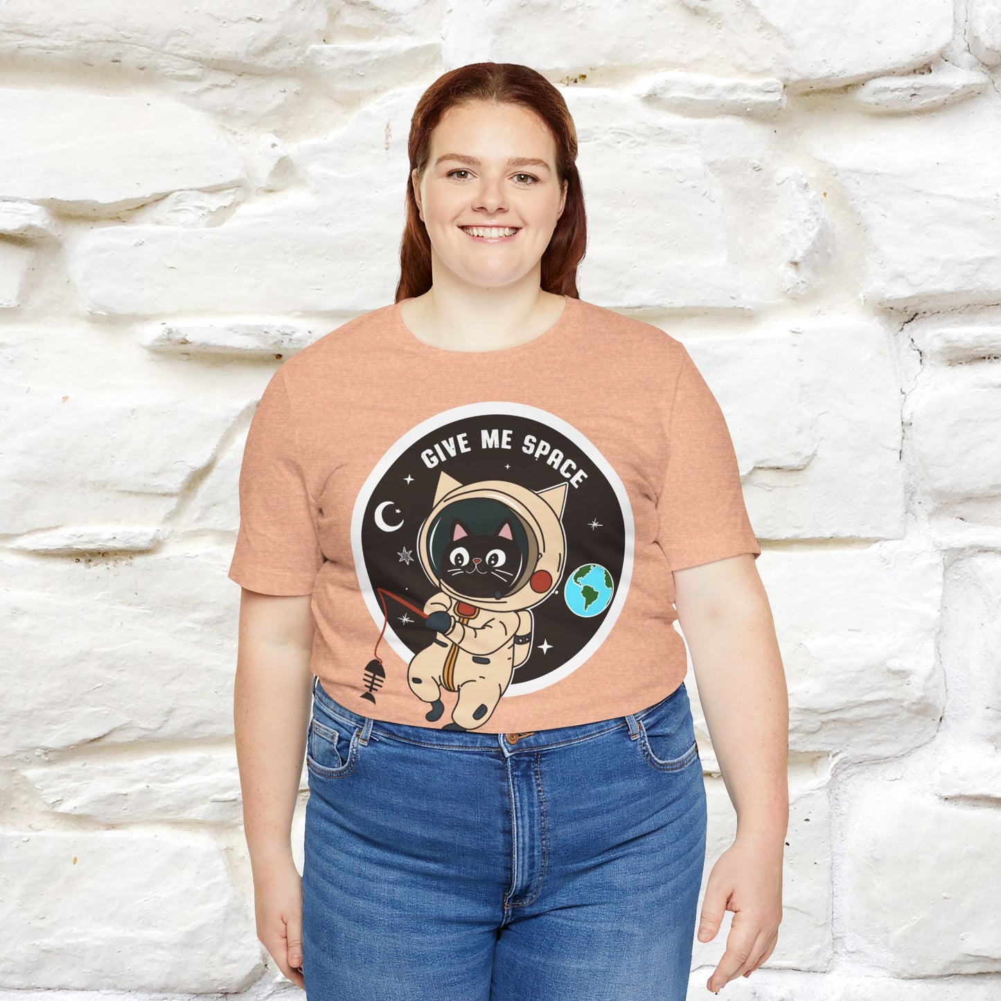 Give Me Space Cat T-Shirt for Men & Women | 100% Cotton* Funny  Tee