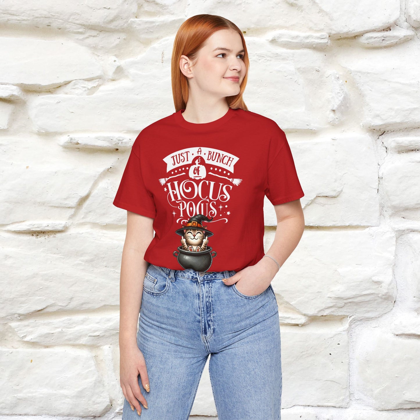 ''Just A Bunch Of Hocus Pocus'' Unisex T-shirt 100% Cotton*