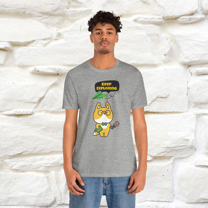 Keep Exploring T-Shirt for Men | 100% Cotton* Adventure Tee