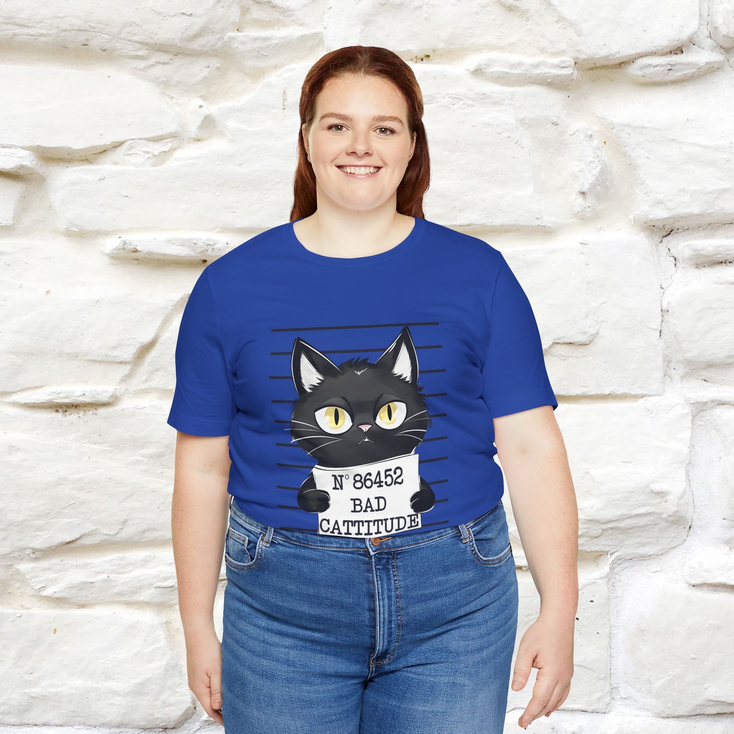 "Bad Cattitude" T-Shirt for Men & Women | 100% Cotton*