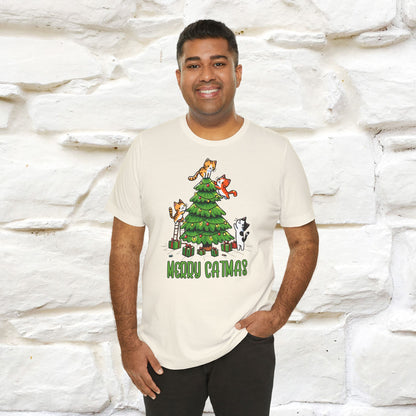 Merry Catmas | Cattitude Christmas Shirt for Men & Women | 100% Cotton*