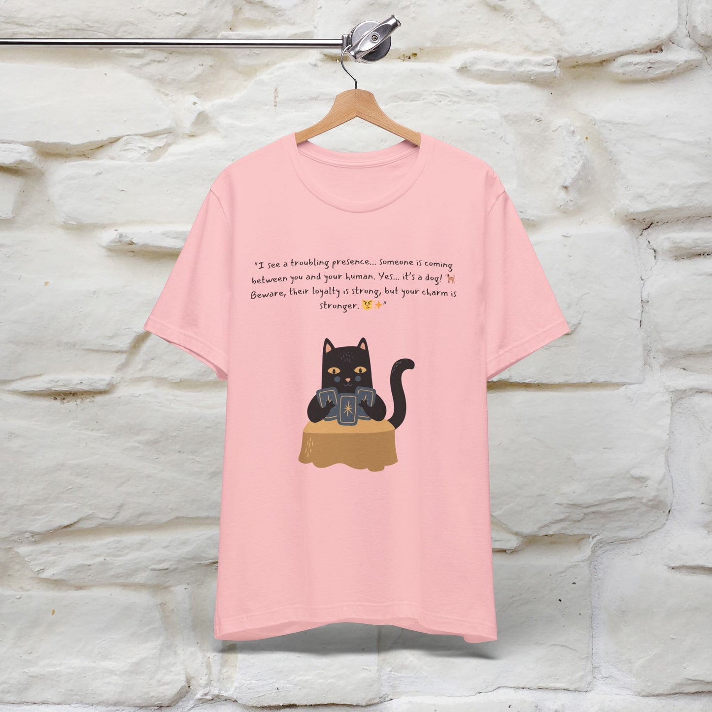 "The Cat's Tarot: Secrets Revealed" Cat T-Shirt for Men & Women | 100% Cotton*