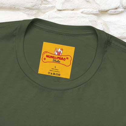 "Life Is A Journey'' Cat T-Shirt | Front & Back Design | Nunu&Miao Studio
