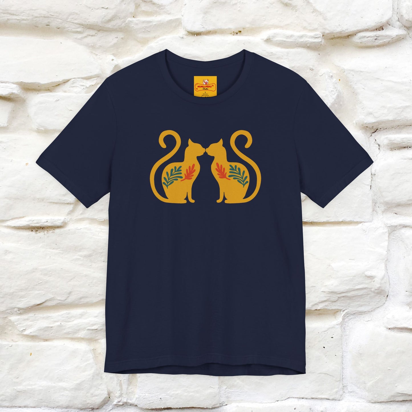 ''Power'' | Cat T-Shirt Front and Back Design | Nunu&Miao Studio