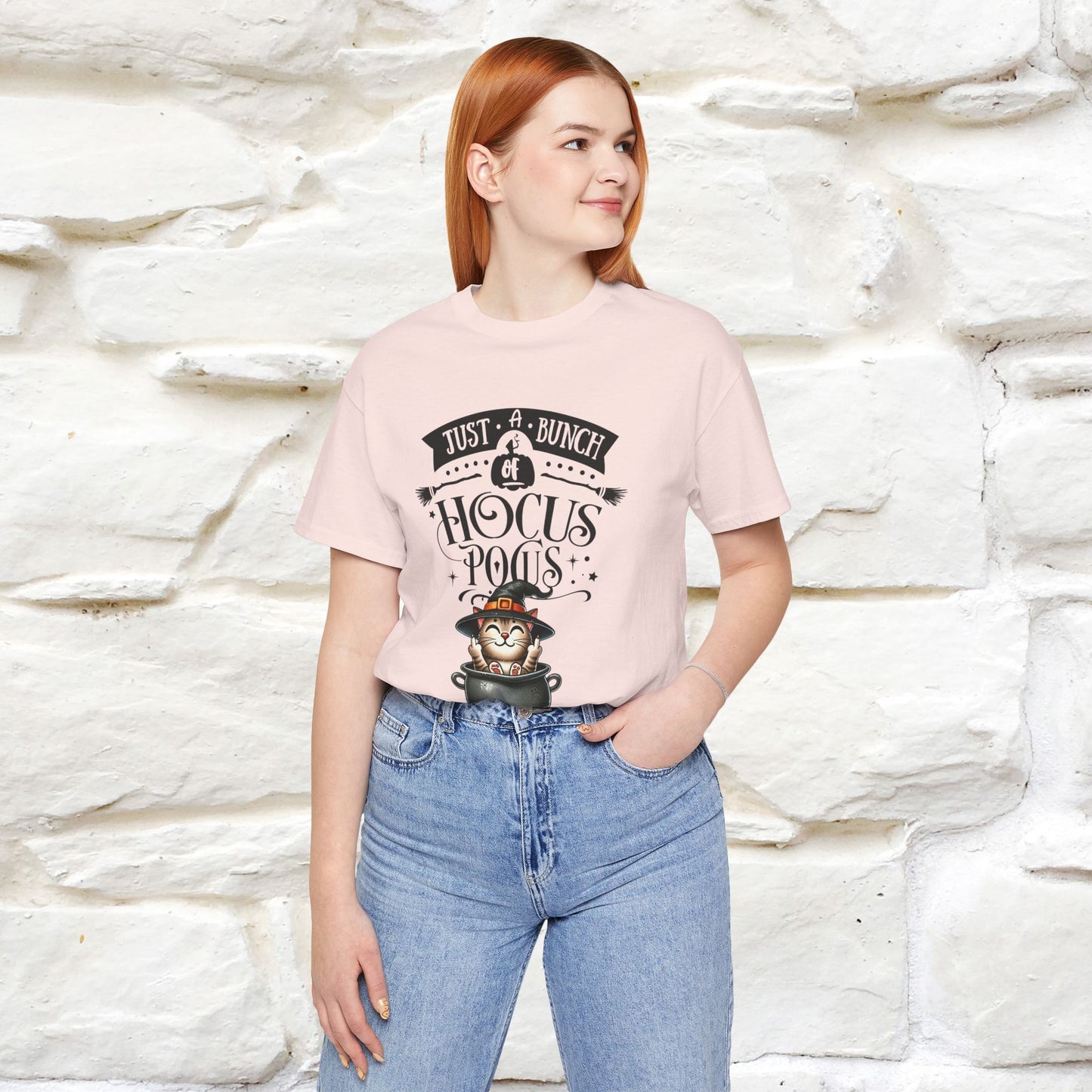 "Just A Bunch Of Hocus Pocus" Cat  T-shirt |Nunu&Miao Studio