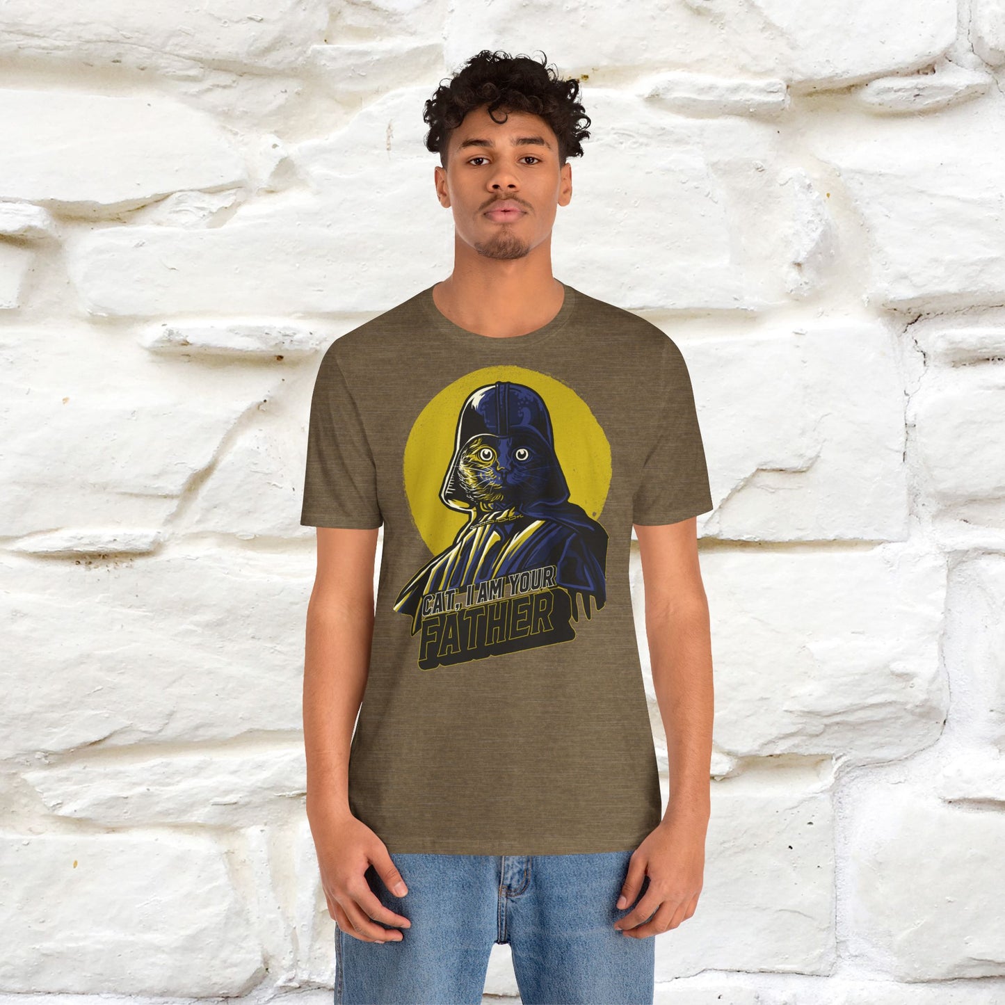 Cat I Am Your Father T-Shirt | Fun Cat & Movie Parody Tee for Men & Women | 100% Cotton