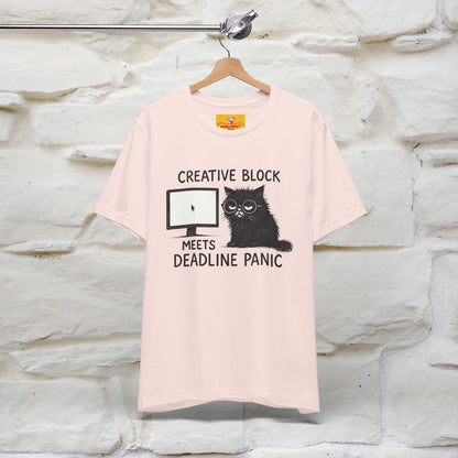 "Creative Block Meets Deadline..." |Cat T-Shirt | Nunu&Miao Studio