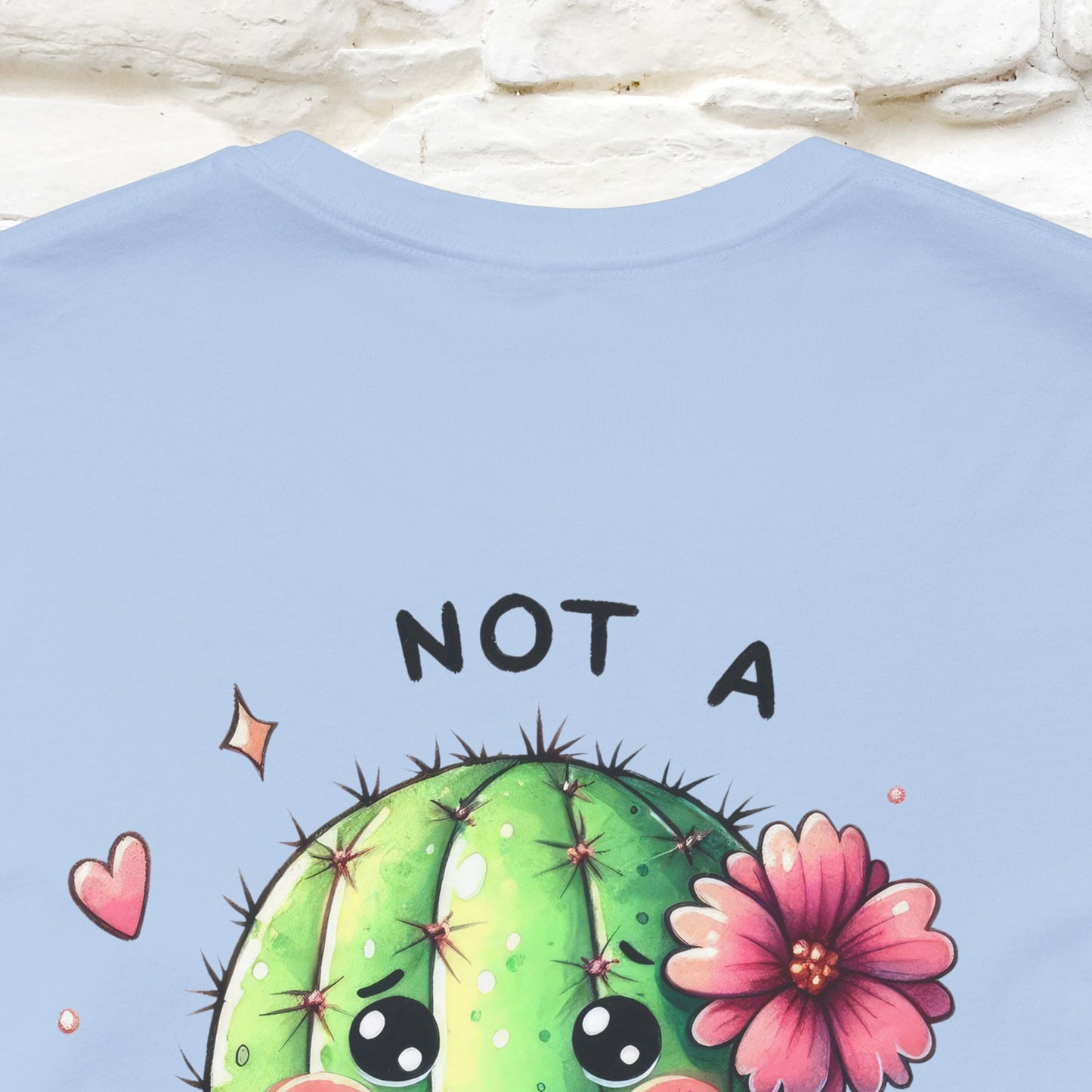 "Not A Hugger" |Funny T-Shirt | Front & Back Design|Nunu&Miao Studio