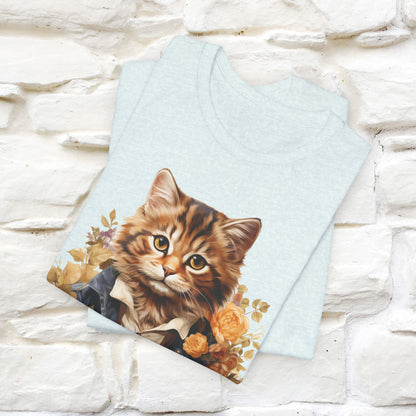 "Garden Guardian" Cat T-Shirt for Men & Women | 100% Cotton* 🌱🐾