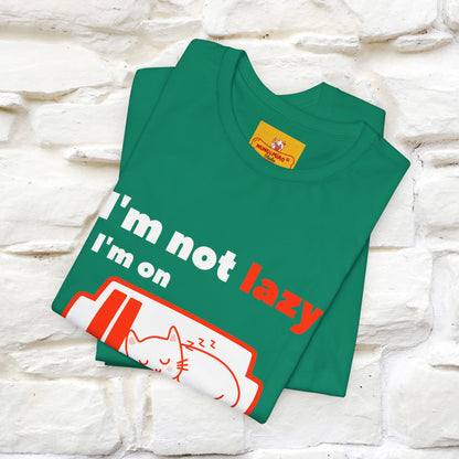 ''I am Not Lazy...'' Cat T-Shirt | Nunu&Miao Studio