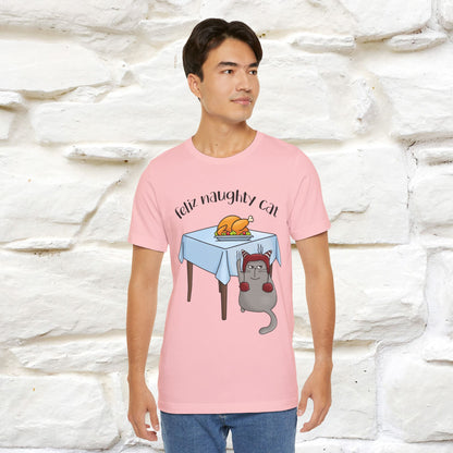 "Feliz Naughty Cat" |Funny Cat T-Shirt | Nunu&Miao Studio