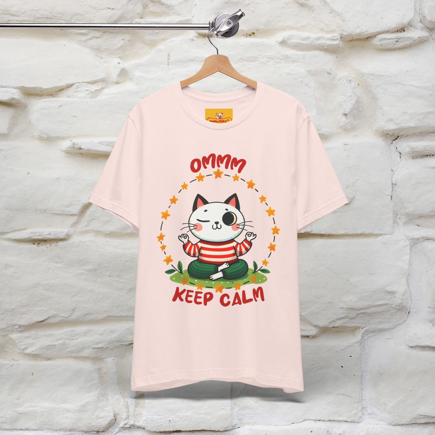 ''Ommm, Keep Calm'' Cat T-Shirt | Nunu&Miao Studio
