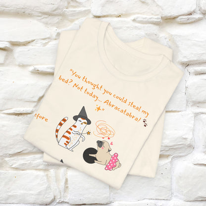 "Abracatabra: The Power of Purrs!" Cat T-Shirt for Men & Women | 100% Cotton*