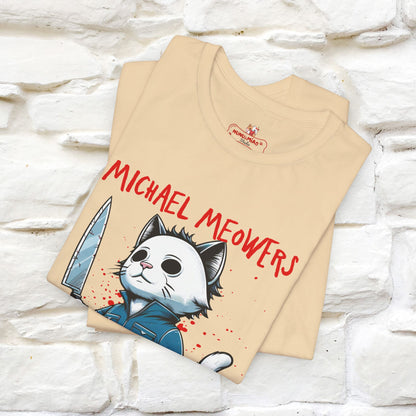 Michael Meowers T-Shirt | Playful Cat Parody Tee for Men & Women | 100% Cotton*