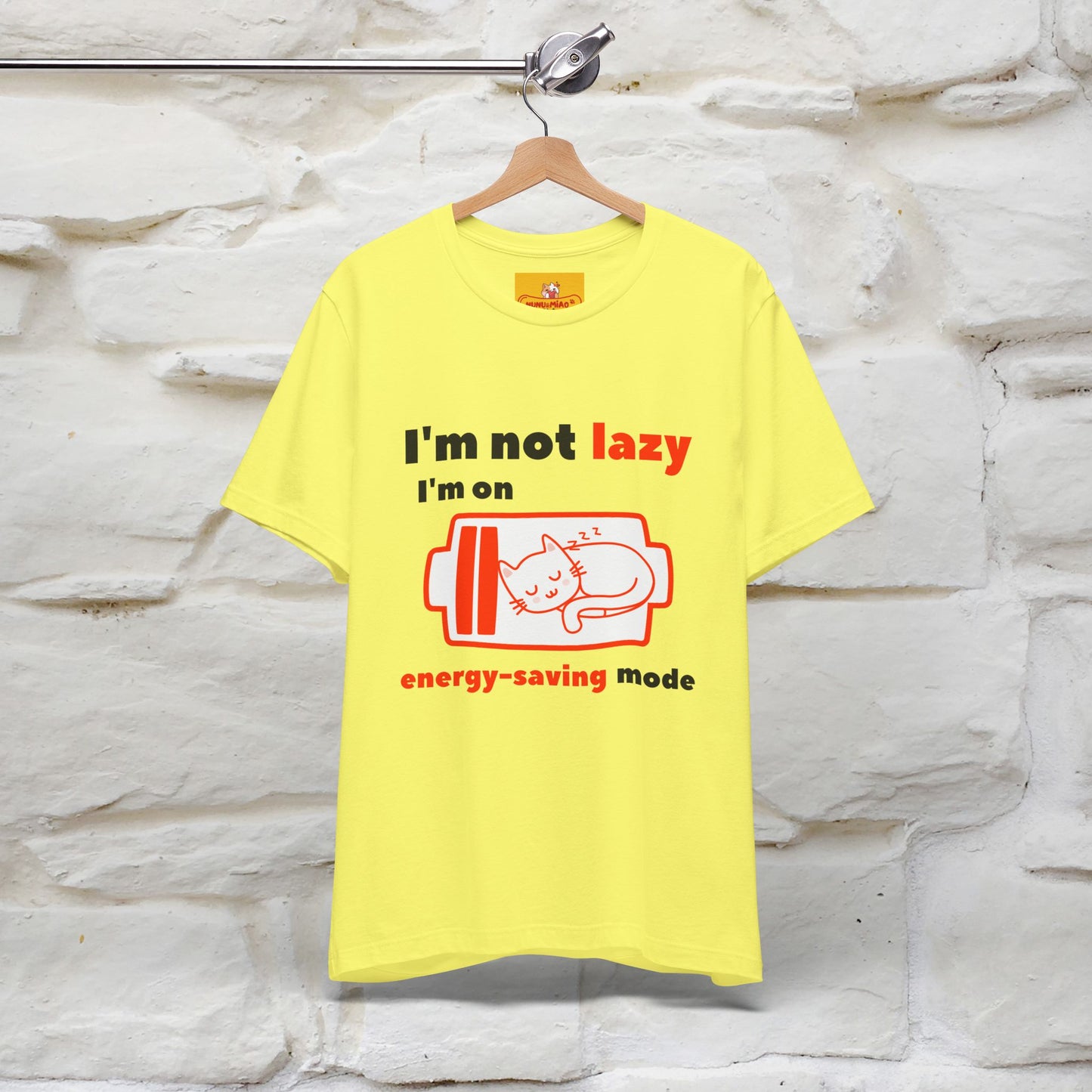 ''I am Not Lazy...'' Cat T-Shirt | Nunu&Miao Studio