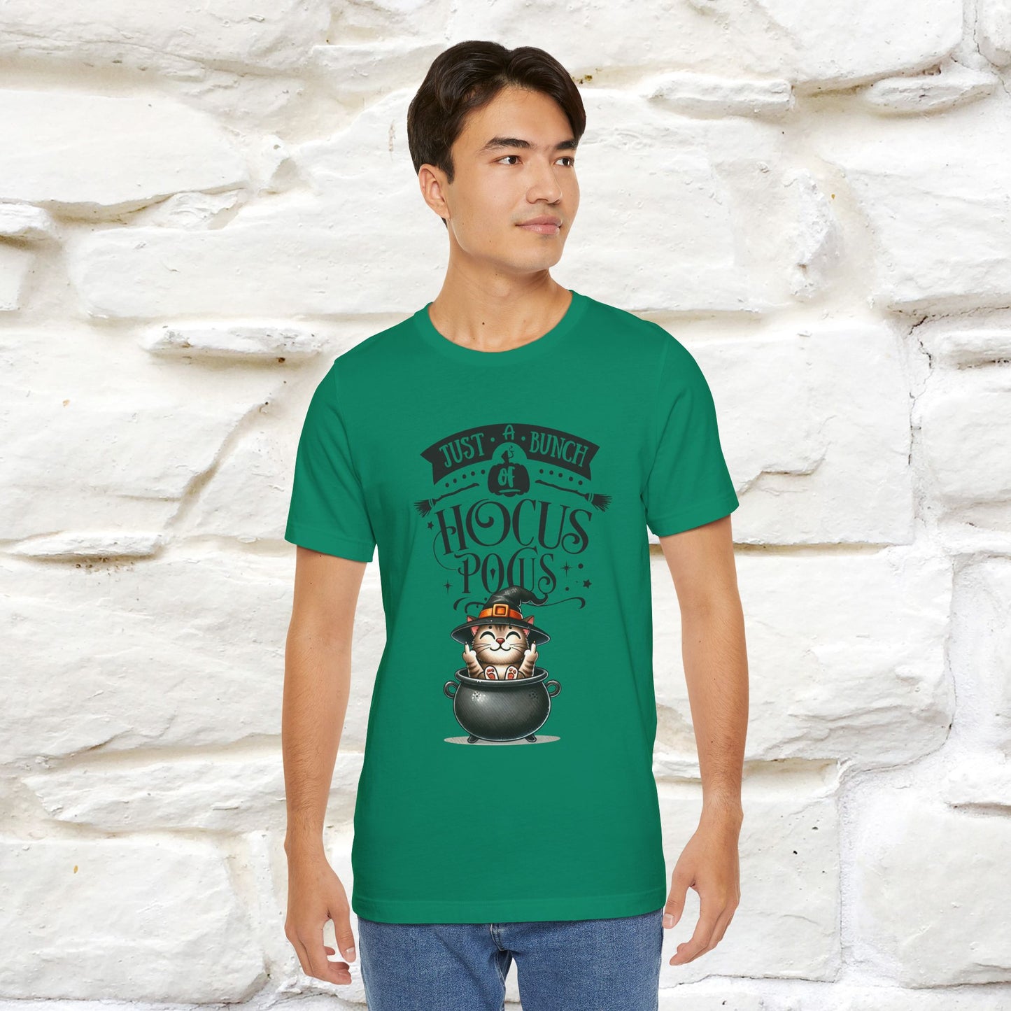 "Just A Bunch Of Hocus Pocus" Cat  T-shirt |Nunu&Miao Studio