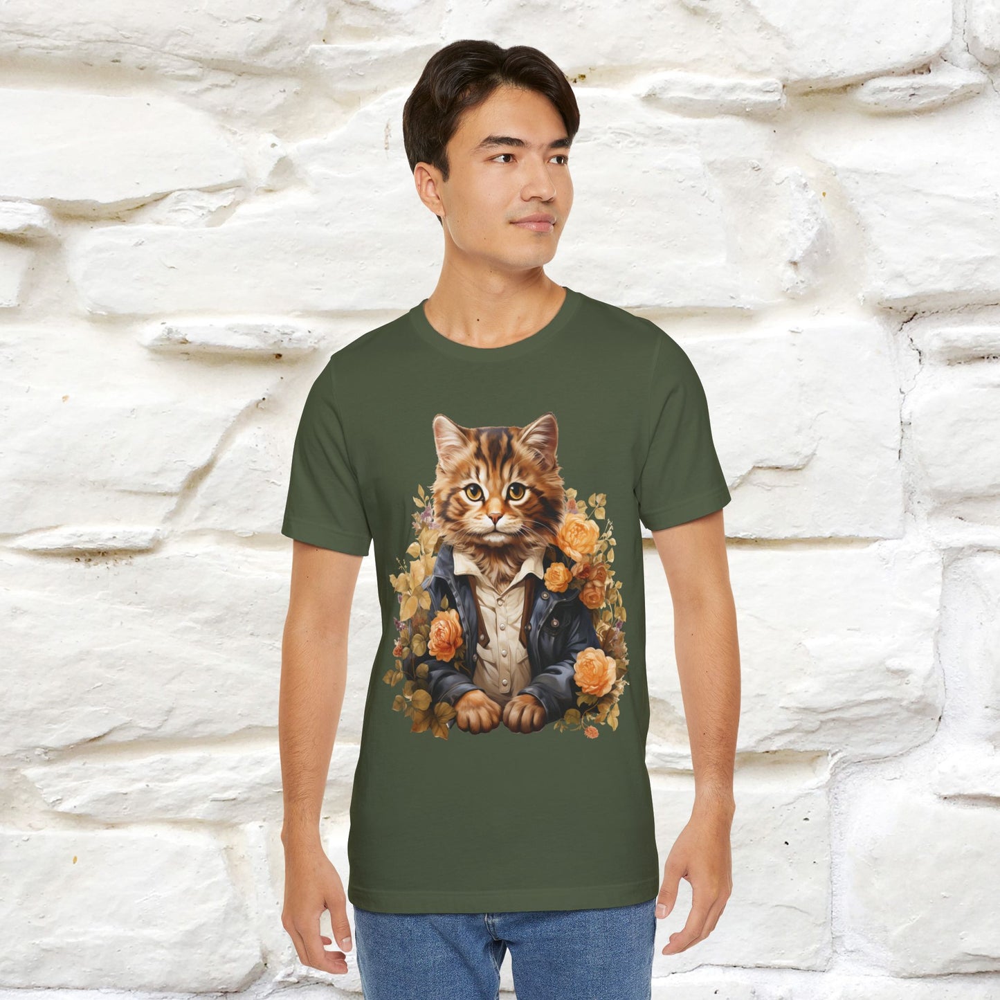 "Garden Guardian" Cat T-Shirt for Men & Women | 100% Cotton* 🌱🐾