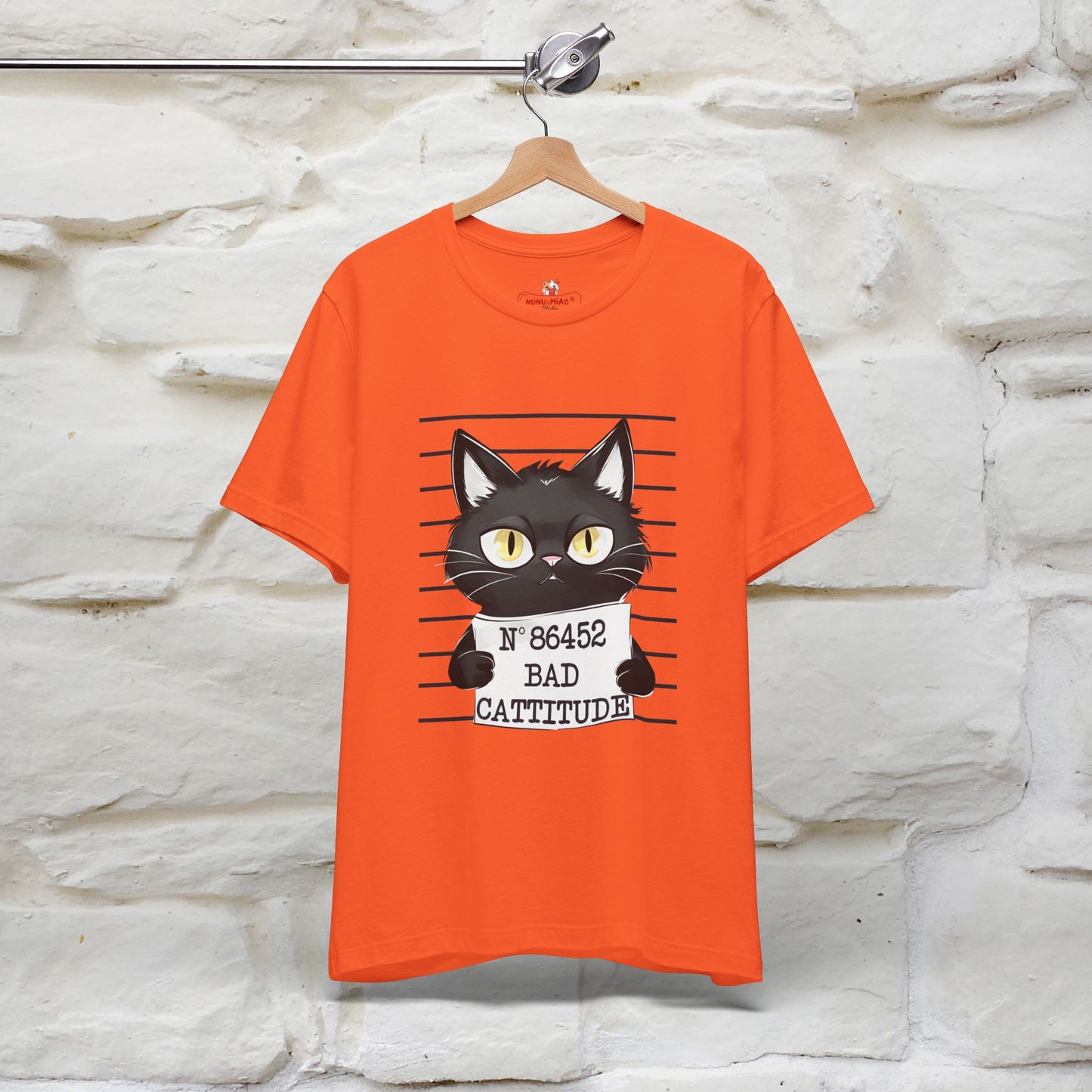 "Bad Cattitude" T-Shirt for Men & Women | 100% Cotton*